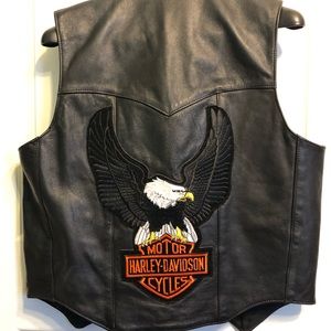 Harley Davidson Leather Vest